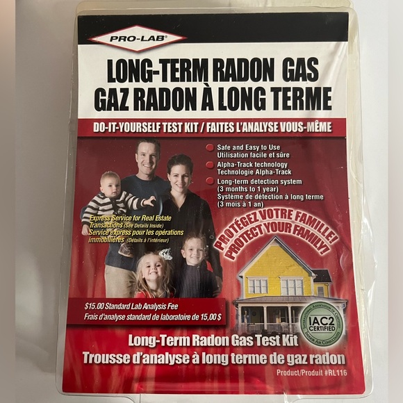 NWT! Home DIY Radon Test Kit - Picture 1 of 2